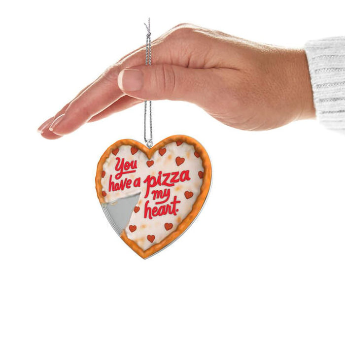 Hallmark : 2024 Keepsake Ornament Pizza My Heart Ornament (248) - Hallmark : 2024 Keepsake Ornament Pizza My Heart Ornament (248)