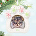 Hallmark : 2024 Keepsake Ornament Pretty Kitty 2024 Porcelain Photo Frame Ornament (253) - Hallmark : 2024 Keepsake Ornament Pretty Kitty 2024 Porcelain Photo Frame Ornament (253)