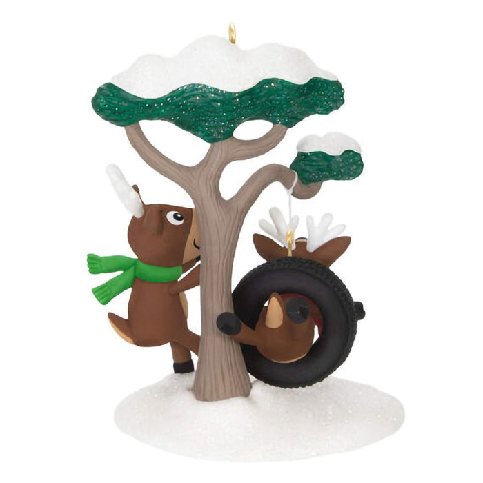 Hallmark : 2024 Keepsake Ornament Reindeer Antics (265) - Hallmark : 2024 Keepsake Ornament Reindeer Antics (265)