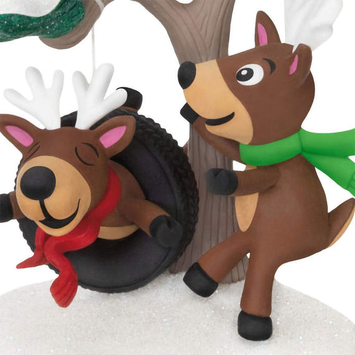 Hallmark : 2024 Keepsake Ornament Reindeer Antics (265) - Hallmark : 2024 Keepsake Ornament Reindeer Antics (265)