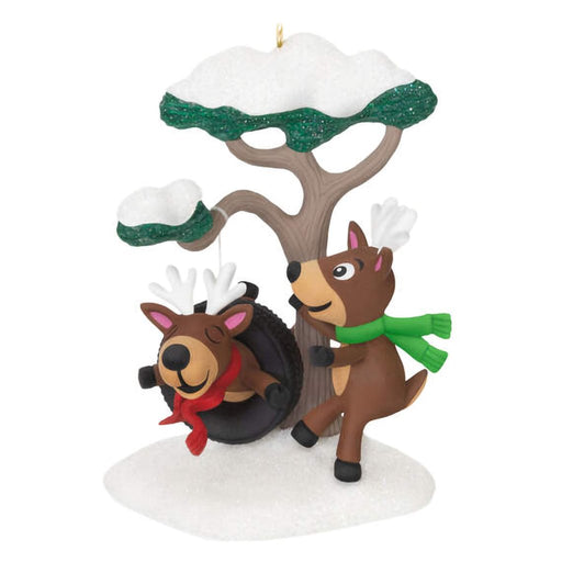 Hallmark : 2024 Keepsake Ornament Reindeer Antics (265) - Hallmark : 2024 Keepsake Ornament Reindeer Antics (265)