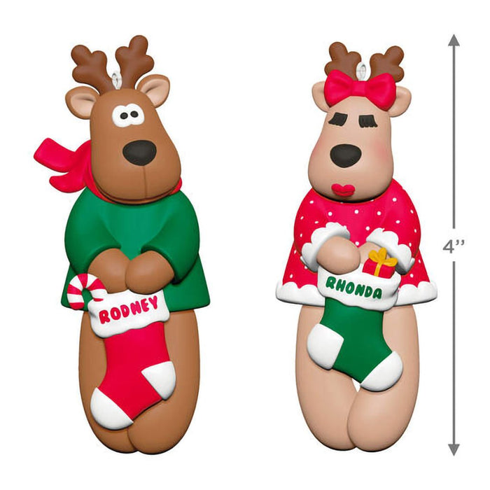 Hallmark : 2024 Keepsake Ornament Reindeer Surprise Mystery (266) - Hallmark : 2024 Keepsake Ornament Reindeer Surprise Mystery (266)