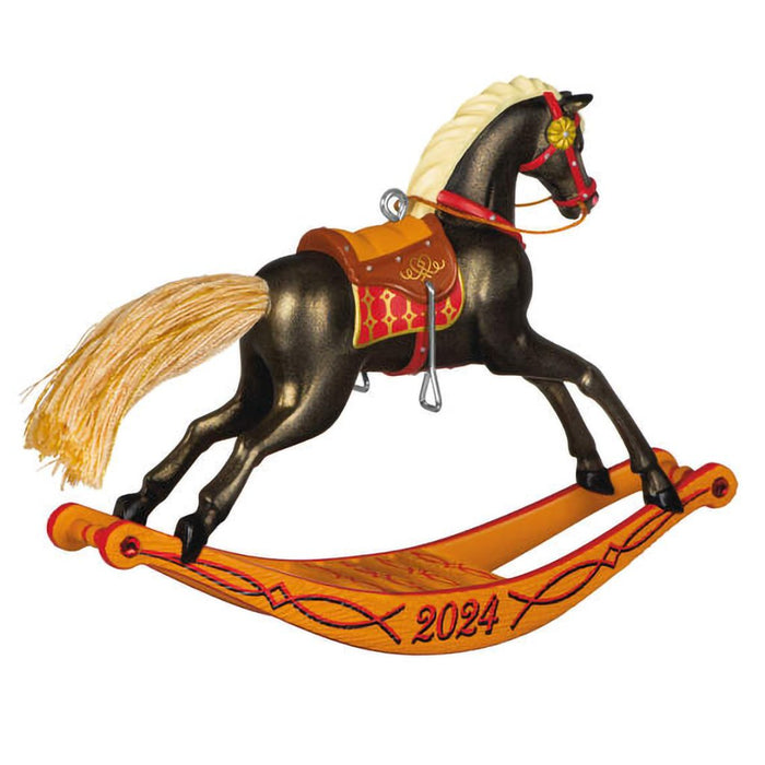 Hallmark : 2024 Keepsake Ornament Rocking Horse Memories (272) - Hallmark : 2024 Keepsake Ornament Rocking Horse Memories (272)