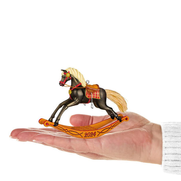 Hallmark : 2024 Keepsake Ornament Rocking Horse Memories (272) - Hallmark : 2024 Keepsake Ornament Rocking Horse Memories (272)