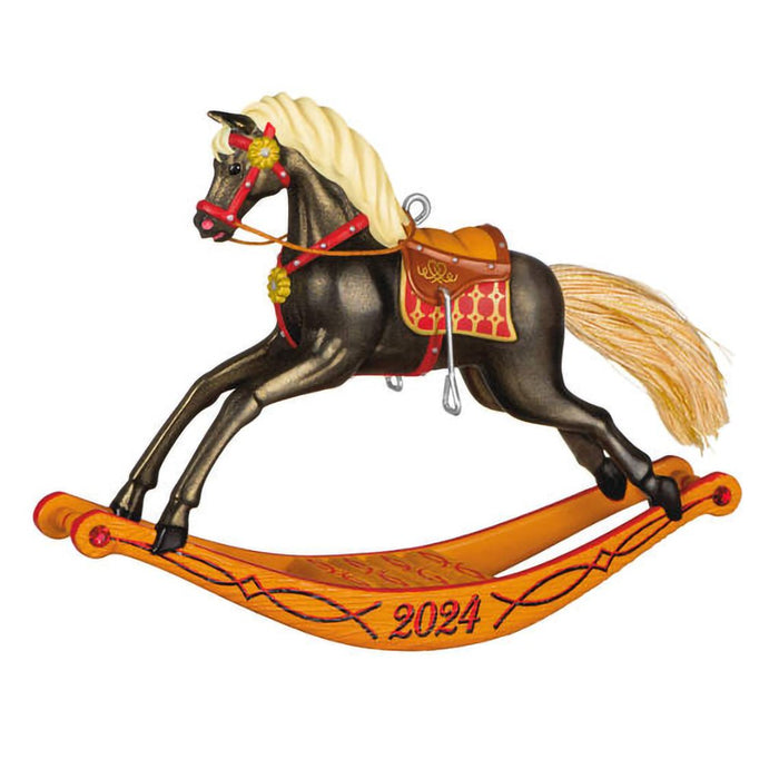 Hallmark : 2024 Keepsake Ornament Rocking Horse Memories (272) - Hallmark : 2024 Keepsake Ornament Rocking Horse Memories (272)