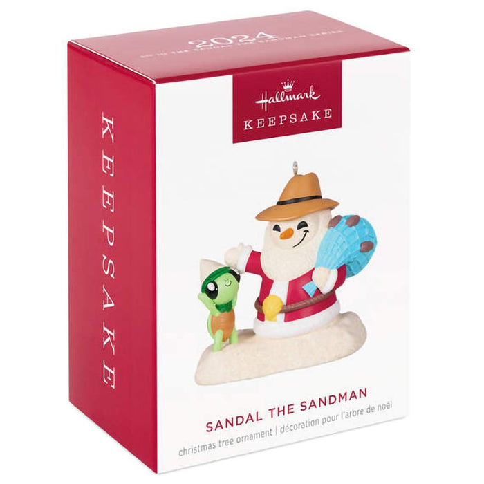 Hallmark : 2024 Keepsake Ornament Sandal the Sandman (277) - Hallmark : 2024 Keepsake Ornament Sandal the Sandman (277)