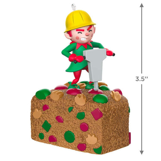 Hallmark : 2024 Keepsake Ornament Shaky Cake With Sound and Motion (286) - Hallmark : 2024 Keepsake Ornament Shaky Cake With Sound and Motion (286)