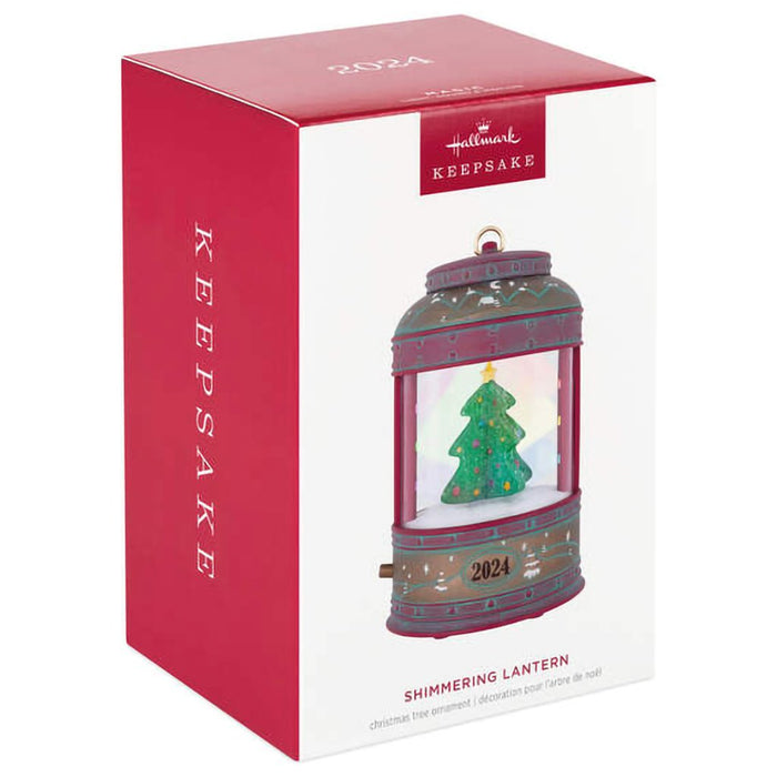 Hallmark : 2024 Keepsake Ornament Shimmering Lantern With Music, Light and Motion (288) - Hallmark : 2024 Keepsake Ornament Shimmering Lantern With Music, Light and Motion (288)