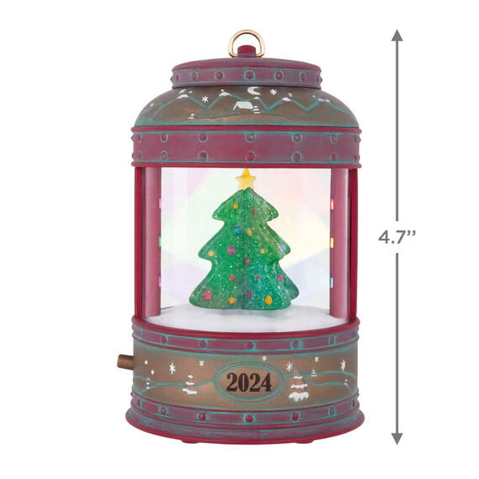 Hallmark : 2024 Keepsake Ornament Shimmering Lantern With Music, Light and Motion (288) - Hallmark : 2024 Keepsake Ornament Shimmering Lantern With Music, Light and Motion (288)