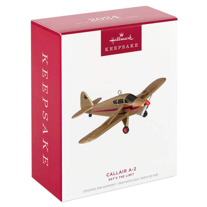 Hallmark : 2024 Keepsake Ornament Sky's the Limit CallAir A-2 (51) - Hallmark : 2024 Keepsake Ornament Sky's the Limit CallAir A-2 (51)