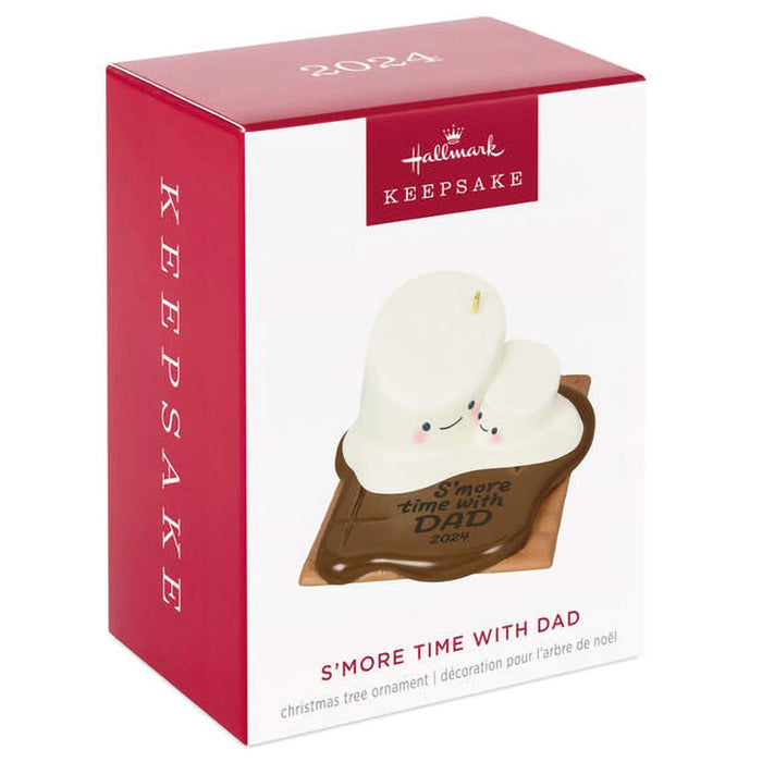 Hallmark : 2024 Keepsake Ornament S'more Time With Dad (297) - Hallmark : 2024 Keepsake Ornament S'more Time With Dad (297)