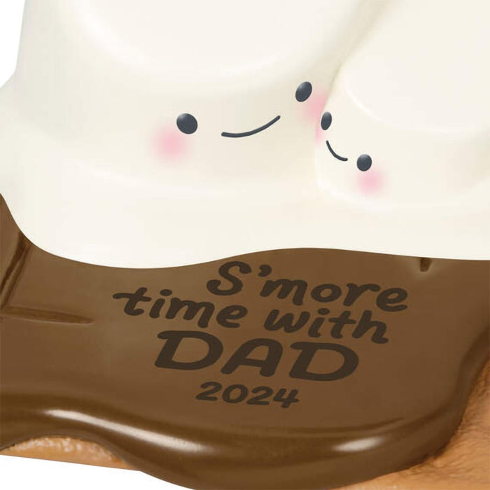 Hallmark : 2024 Keepsake Ornament S'more Time With Dad (297) - Hallmark : 2024 Keepsake Ornament S'more Time With Dad (297)