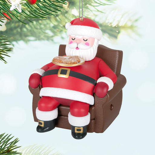 Hallmark : 2024 Keepsake Ornament Snoring Santa With Sound and Motion (299) - Hallmark : 2024 Keepsake Ornament Snoring Santa With Sound and Motion (299)