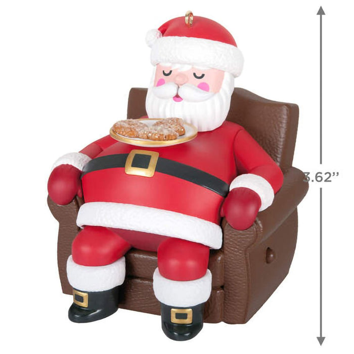 Hallmark : 2024 Keepsake Ornament Snoring Santa With Sound and Motion (299) - Hallmark : 2024 Keepsake Ornament Snoring Santa With Sound and Motion (299)