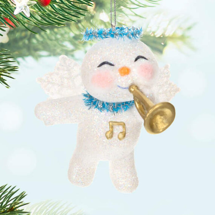 Hallmark : 2024 Keepsake Ornament Snow Angel (300) - Hallmark : 2024 Keepsake Ornament Snow Angel (300)