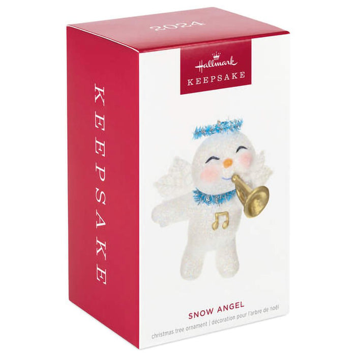 Hallmark : 2024 Keepsake Ornament Snow Angel (300) - Hallmark : 2024 Keepsake Ornament Snow Angel (300)