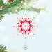 Hallmark : 2024 Keepsake Ornament Snowflake 2024 Porcelain Ornament (6) - Hallmark : 2024 Keepsake Ornament Snowflake 2024 Porcelain Ornament (6)