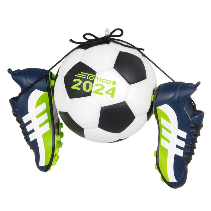 Hallmark : 2024 Keepsake Ornament Soccer Star (303) - Hallmark : 2024 Keepsake Ornament Soccer Star (303)