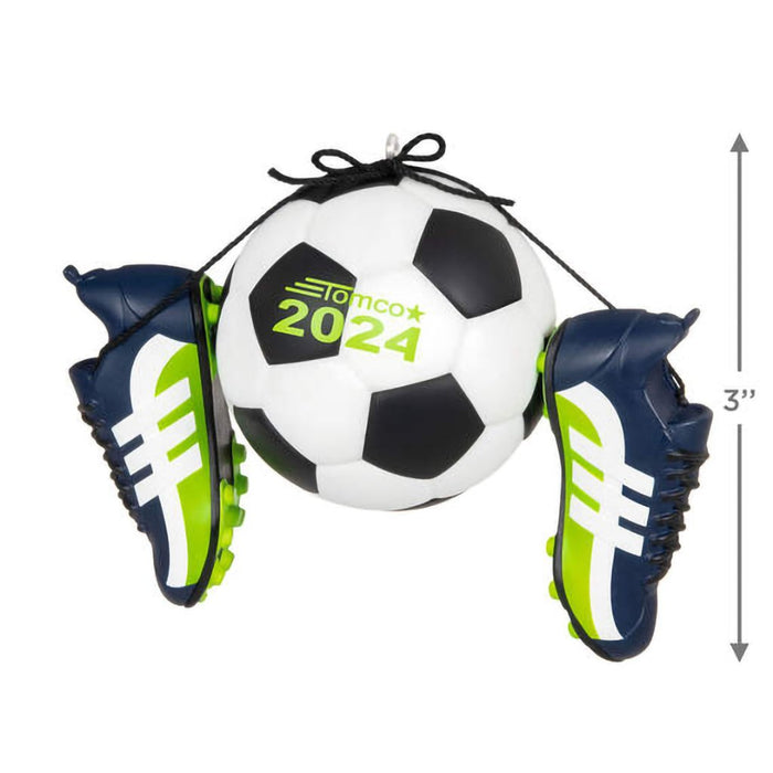 Hallmark : 2024 Keepsake Ornament Soccer Star (303) - Hallmark : 2024 Keepsake Ornament Soccer Star (303)