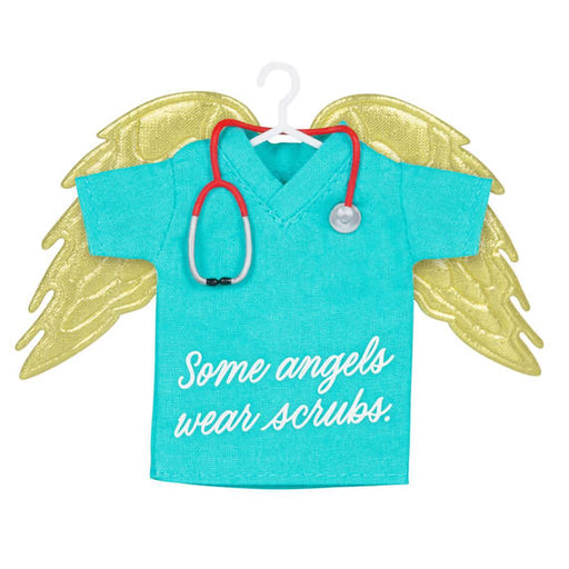 Hallmark : 2024 Keepsake Ornament Some Angels Wear Scrubs (304) - Hallmark : 2024 Keepsake Ornament Some Angels Wear Scrubs (304)