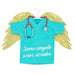 Hallmark : 2024 Keepsake Ornament Some Angels Wear Scrubs (304) - Hallmark : 2024 Keepsake Ornament Some Angels Wear Scrubs (304)