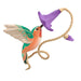 Hallmark : 2024 Keepsake Ornament The Beauty of Birds Allen's Hummingbird Special Edition Metal (17) - Hallmark : 2024 Keepsake Ornament The Beauty of Birds Allen's Hummingbird Special Edition Metal (17)