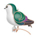 Hallmark : 2024 Keepsake Ornament The Beauty of Birds Violet-Green Swallow (371) - Hallmark : 2024 Keepsake Ornament The Beauty of Birds Violet-Green Swallow (371)