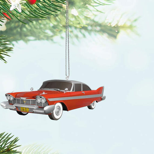 Hallmark : 2024 Keepsake Ornament The Car's the Star Christine™ 1958 Plymouth Fury Metal (59) - Hallmark : 2024 Keepsake Ornament The Car's the Star Christine™ 1958 Plymouth Fury Metal (59)