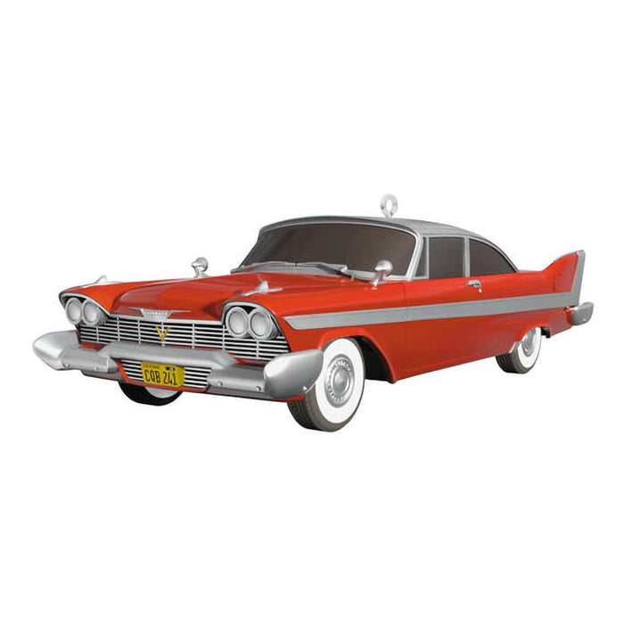 Hallmark : 2024 Keepsake Ornament The Car's the Star Christine™ 1958 Plymouth Fury Metal (59) - Hallmark : 2024 Keepsake Ornament The Car's the Star Christine™ 1958 Plymouth Fury Metal (59)