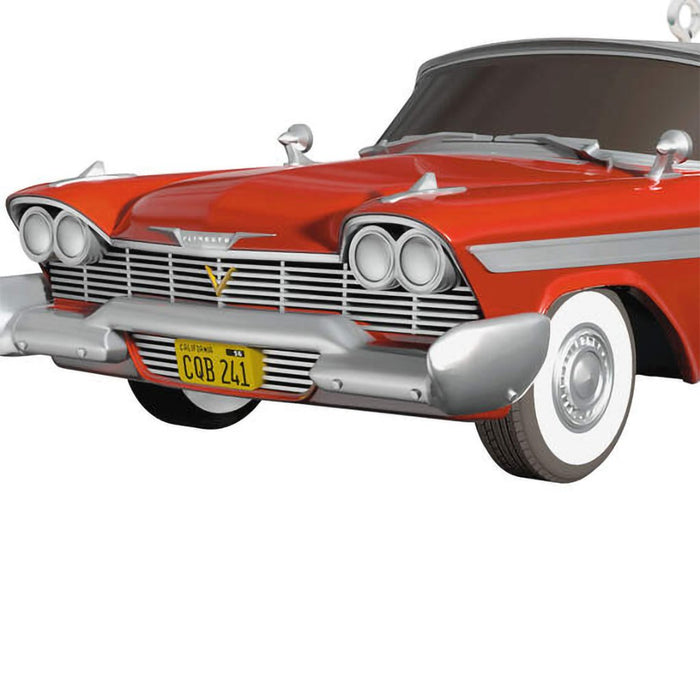 Hallmark : 2024 Keepsake Ornament The Car's the Star Christine™ 1958 Plymouth Fury Metal (59) - Hallmark : 2024 Keepsake Ornament The Car's the Star Christine™ 1958 Plymouth Fury Metal (59)