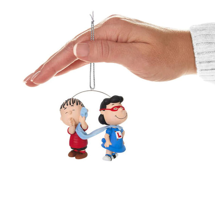 Hallmark : 2024 Keepsake Ornament The Peanuts® Gang Super Lucy and Linus (319) - Hallmark : 2024 Keepsake Ornament The Peanuts® Gang Super Lucy and Linus (319)