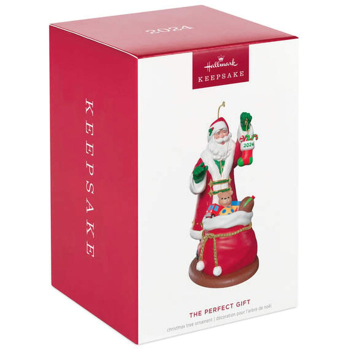 Hallmark : 2024 Keepsake Ornament The Perfect Gift (342) - Hallmark : 2024 Keepsake Ornament The Perfect Gift (342)