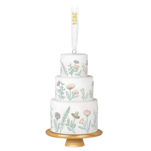 Hallmark : 2024 Keepsake Ornament Tiers of Joy Porcelain (350) - Hallmark : 2024 Keepsake Ornament Tiers of Joy Porcelain (350)