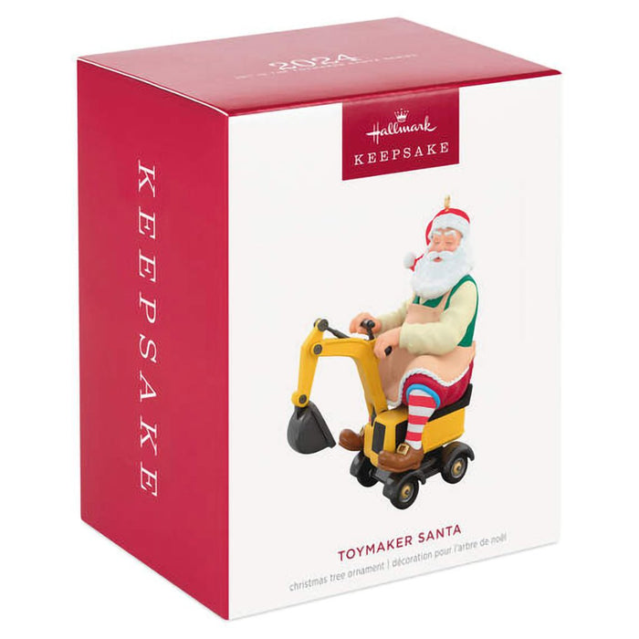 Hallmark : 2024 Keepsake Ornament Toymaker Santa (353) - Hallmark : 2024 Keepsake Ornament Toymaker Santa (353)