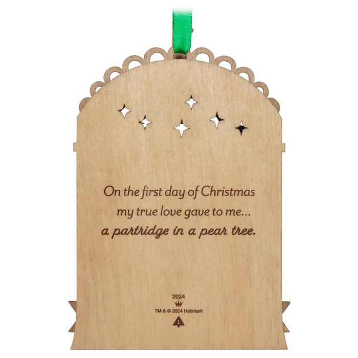 Hallmark : 2024 Keepsake Ornament Twelve Days of Christmas Papercraft (357) - Hallmark : 2024 Keepsake Ornament Twelve Days of Christmas Papercraft (357)