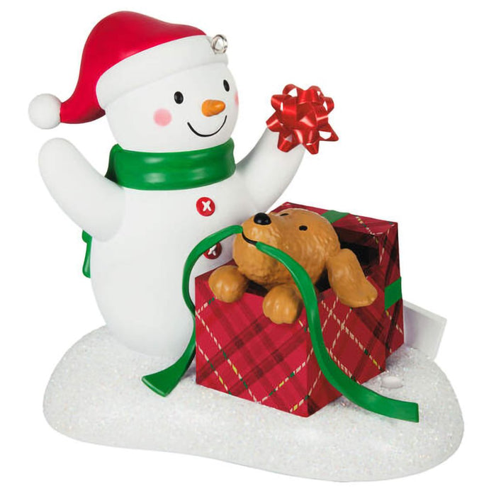 Hallmark : 2024 Keepsake Ornament Wrapped Up In Christmas Musical (388) - Hallmark : 2024 Keepsake Ornament Wrapped Up In Christmas Musical (388)