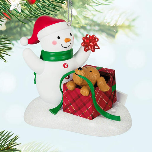 Hallmark : 2024 Keepsake Ornament Wrapped Up In Christmas Musical (388) - Hallmark : 2024 Keepsake Ornament Wrapped Up In Christmas Musical (388)