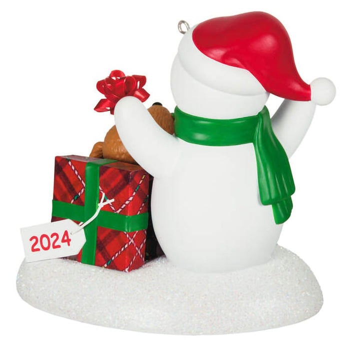 Hallmark : 2024 Keepsake Ornament Wrapped Up In Christmas Musical (388) - Hallmark : 2024 Keepsake Ornament Wrapped Up In Christmas Musical (388)