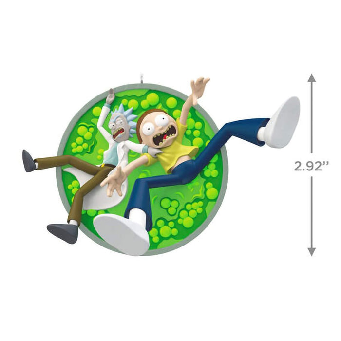 Hallmark : 2024 Keepsake Rick and Morty "The Vat of Acid" Ornament (345) - Hallmark : 2024 Keepsake Rick and Morty "The Vat of Acid" Ornament (345)