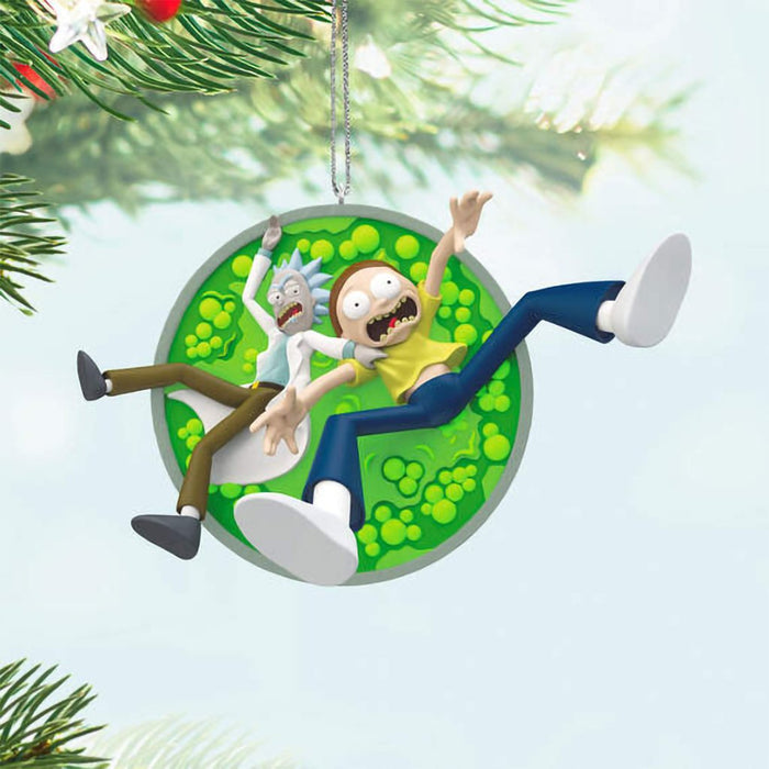 Hallmark : 2024 Keepsake Rick and Morty "The Vat of Acid" Ornament (345) - Hallmark : 2024 Keepsake Rick and Morty "The Vat of Acid" Ornament (345)