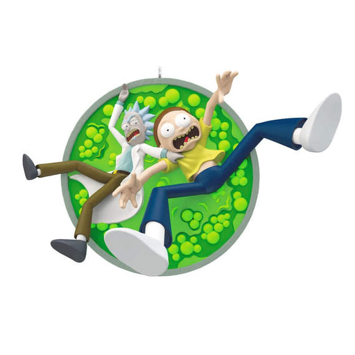 Hallmark : 2024 Keepsake Rick and Morty "The Vat of Acid" Ornament (345) - Hallmark : 2024 Keepsake Rick and Morty "The Vat of Acid" Ornament (345)