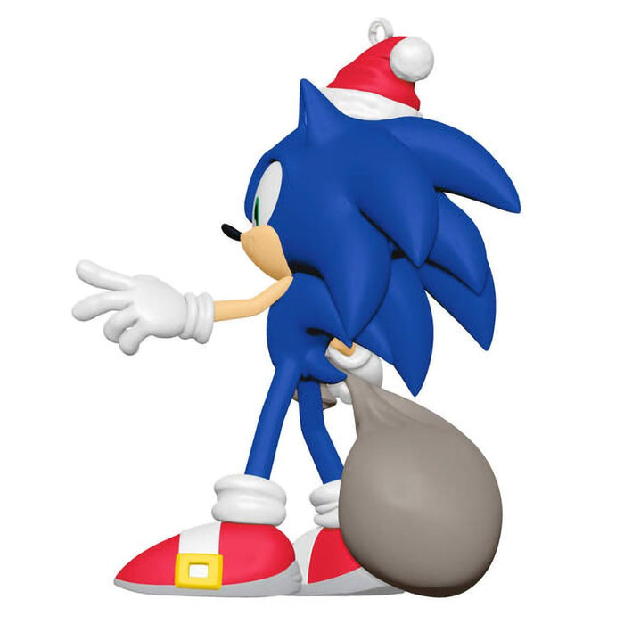 Hallmark : 2024 Keepsake Sonic the Hedgehog™ Santa Sonic Ornament (280) - Hallmark : 2024 Keepsake Sonic the Hedgehog™ Santa Sonic Ornament (280)