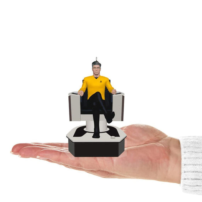 Hallmark : 2024 Keepsake Star Trek™: Strange New Worlds Captain Christopher Pike Ornament With Sound (52) - Hallmark : 2024 Keepsake Star Trek™: Strange New Worlds Captain Christopher Pike Ornament With Sound (52)