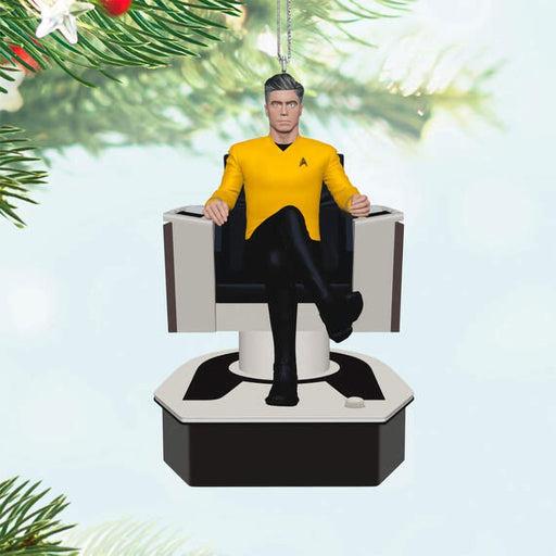 Hallmark : 2024 Keepsake Star Trek™: Strange New Worlds Captain Christopher Pike Ornament With Sound (52) - Hallmark : 2024 Keepsake Star Trek™: Strange New Worlds Captain Christopher Pike Ornament With Sound (52)