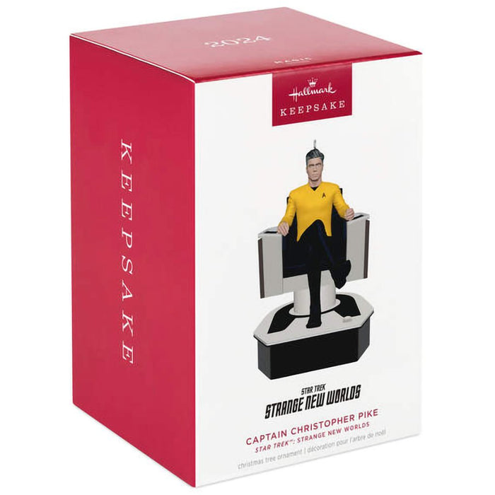 Hallmark : 2024 Keepsake Star Trek™: Strange New Worlds Captain Christopher Pike Ornament With Sound (52) - Hallmark : 2024 Keepsake Star Trek™: Strange New Worlds Captain Christopher Pike Ornament With Sound (52)