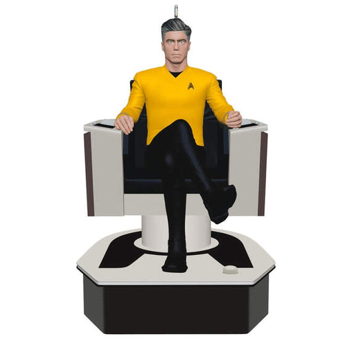 Hallmark : 2024 Keepsake Star Trek™: Strange New Worlds Captain Christopher Pike Ornament With Sound (52) - Hallmark : 2024 Keepsake Star Trek™: Strange New Worlds Captain Christopher Pike Ornament With Sound (52)