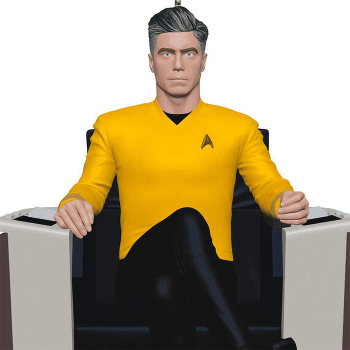 Hallmark : 2024 Keepsake Star Trek™: Strange New Worlds Captain Christopher Pike Ornament With Sound (52) - Hallmark : 2024 Keepsake Star Trek™: Strange New Worlds Captain Christopher Pike Ornament With Sound (52)