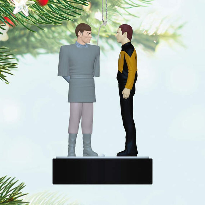 Hallmark : 2024 Keepsake Star Trek™: The Next Generation "Unification II" Ornament With Sound (361) - Hallmark : 2024 Keepsake Star Trek™: The Next Generation "Unification II" Ornament With Sound (361)