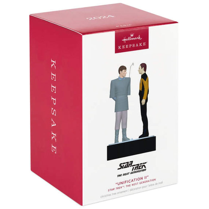 Hallmark : 2024 Keepsake Star Trek™: The Next Generation "Unification II" Ornament With Sound (361) - Hallmark : 2024 Keepsake Star Trek™: The Next Generation "Unification II" Ornament With Sound (361)