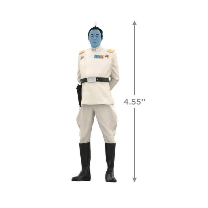 Hallmark : 2024 Keepsake Star Wars: Ahsoka™ Grand Admiral Thrawn™ Ornament (121) - Hallmark : 2024 Keepsake Star Wars: Ahsoka™ Grand Admiral Thrawn™ Ornament (121)